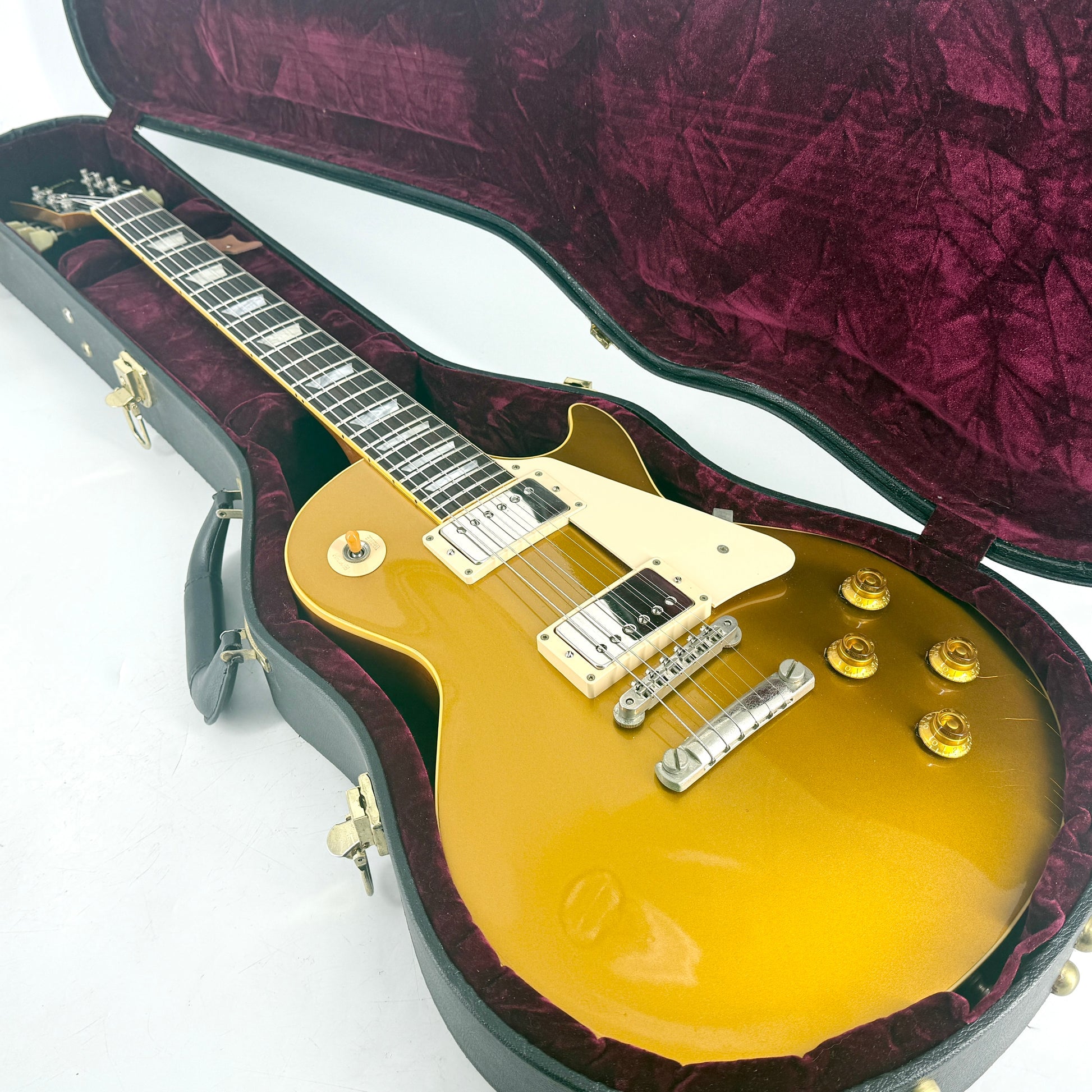 2002 Gibson Custom Shop 1957 Reissue Les Paul - R7 - Gold Top | Tonebay