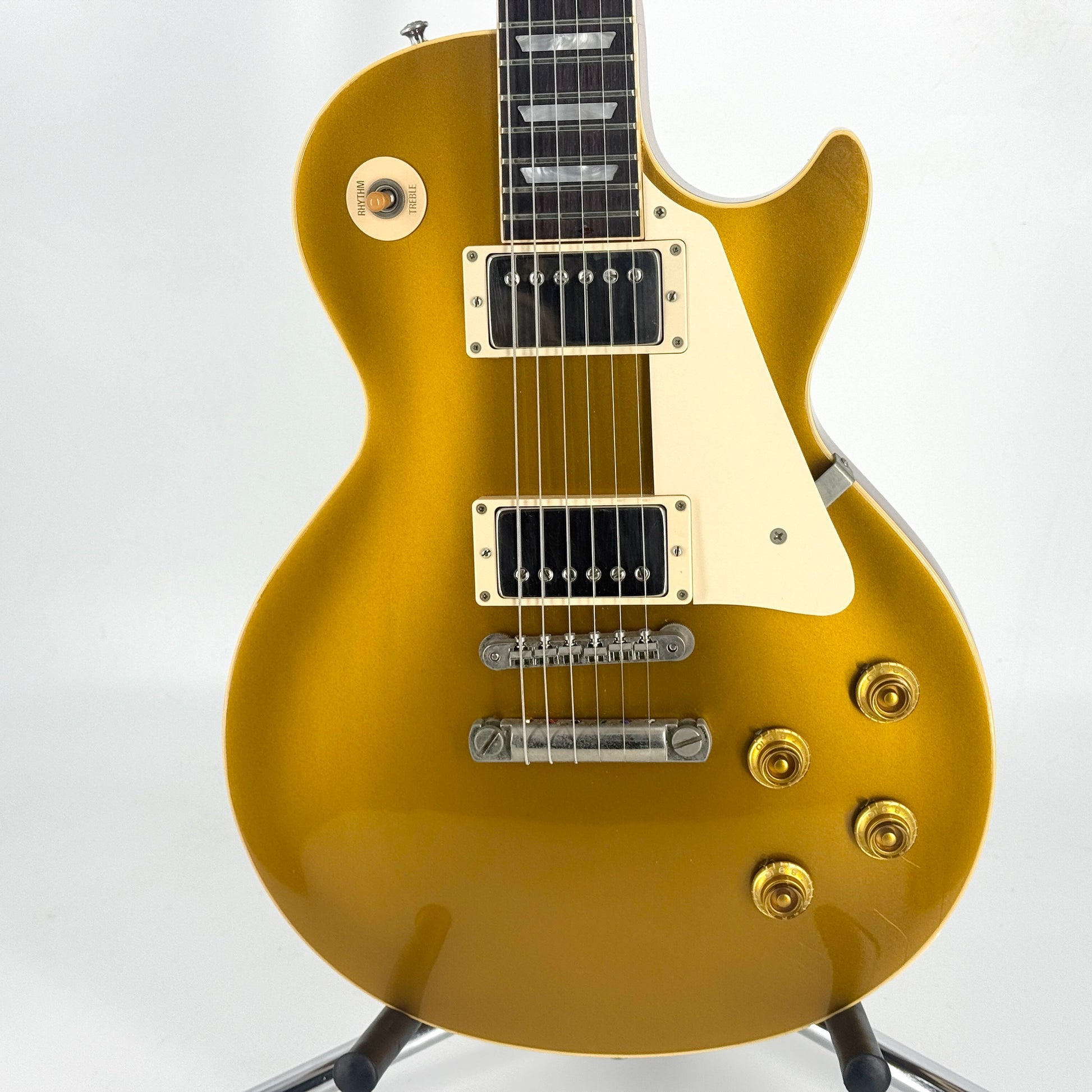 2002 Gibson Custom Shop 1957 Reissue Les Paul - R7 - Gold Top | Tonebay