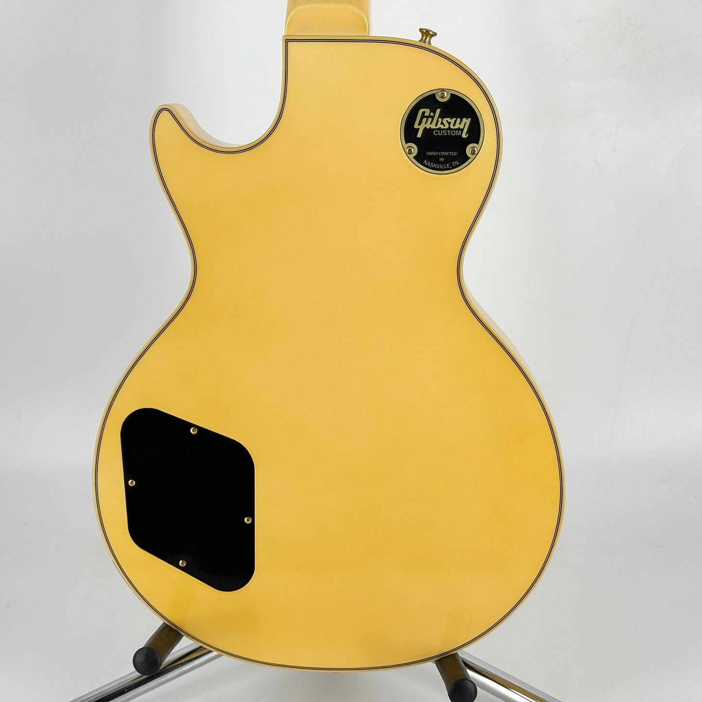 2023 Gibson Custom Shop M2M 1968 Les Paul Custom – Heavy Antique White | Tonebay