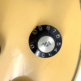 2023 Gibson Custom Shop M2M 1968 Les Paul Custom – Heavy Antique White | Tonebay