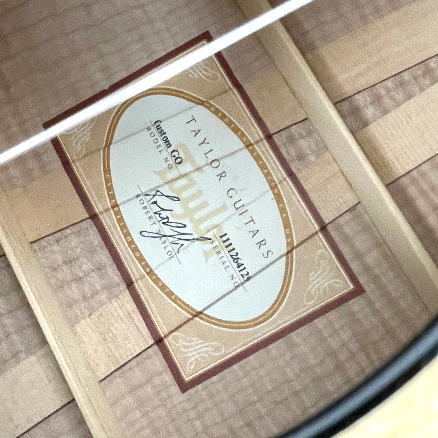 2014 Taylor Grand Orchestra Custom - 1 of 1 – Natural | Tonebay