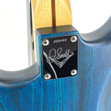 2015 Fender Custom Shop Jason Smith Masterbuilt 1960 HSS Stratocaster NOS - Translucent Turquoise & Black Grain | Tonebay