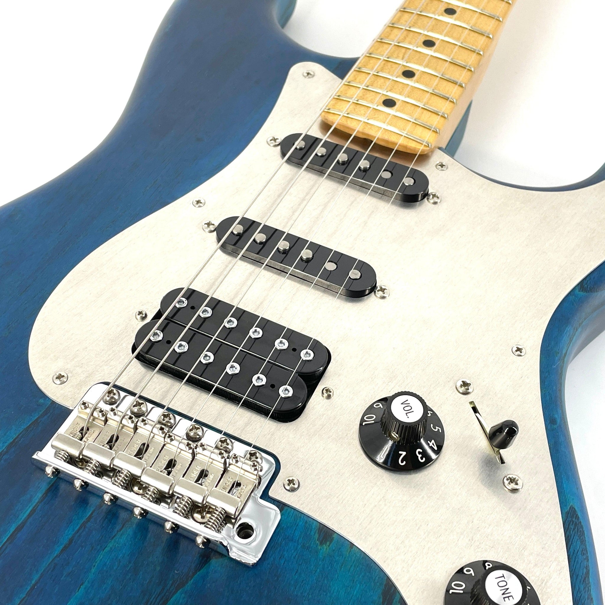 2015 Fender Custom Shop Jason Smith Masterbuilt 1960 HSS Stratocaster NOS - Translucent Turquoise & Black Grain | Tonebay