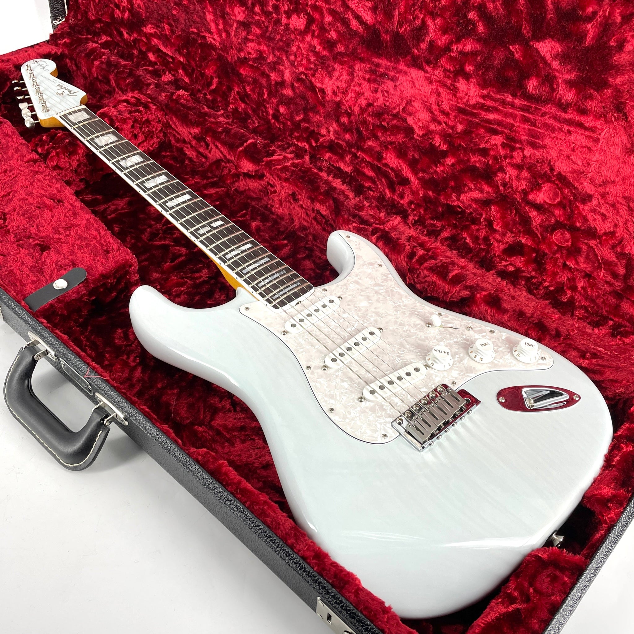 2020 Fender Kenny Wayne Shepherd American Signature Stratocaster – Trans Faded Sonic Blue | Tonebay