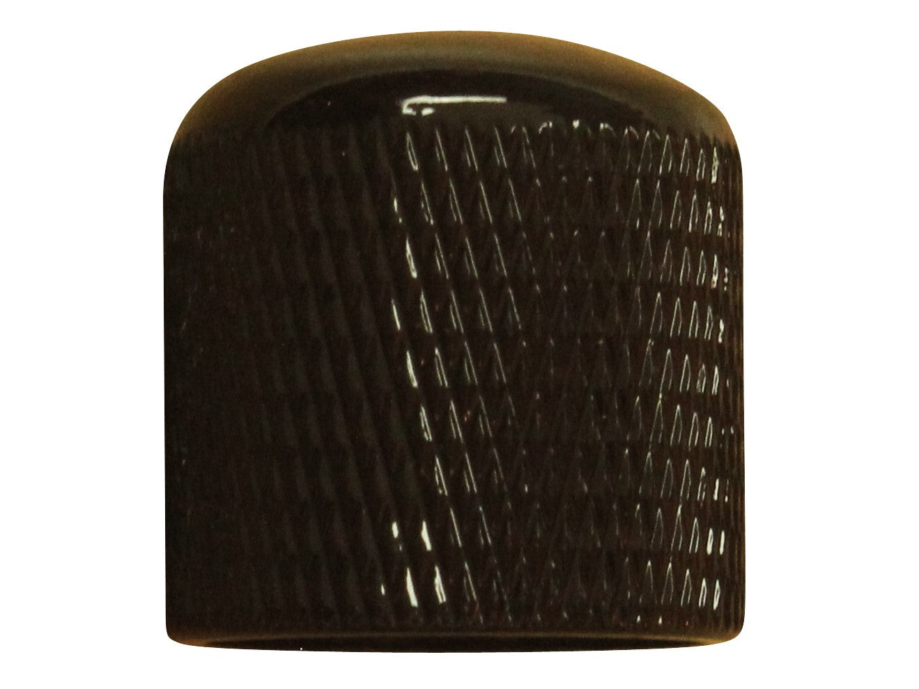 Dome knobs for knurled shafts (metric size)