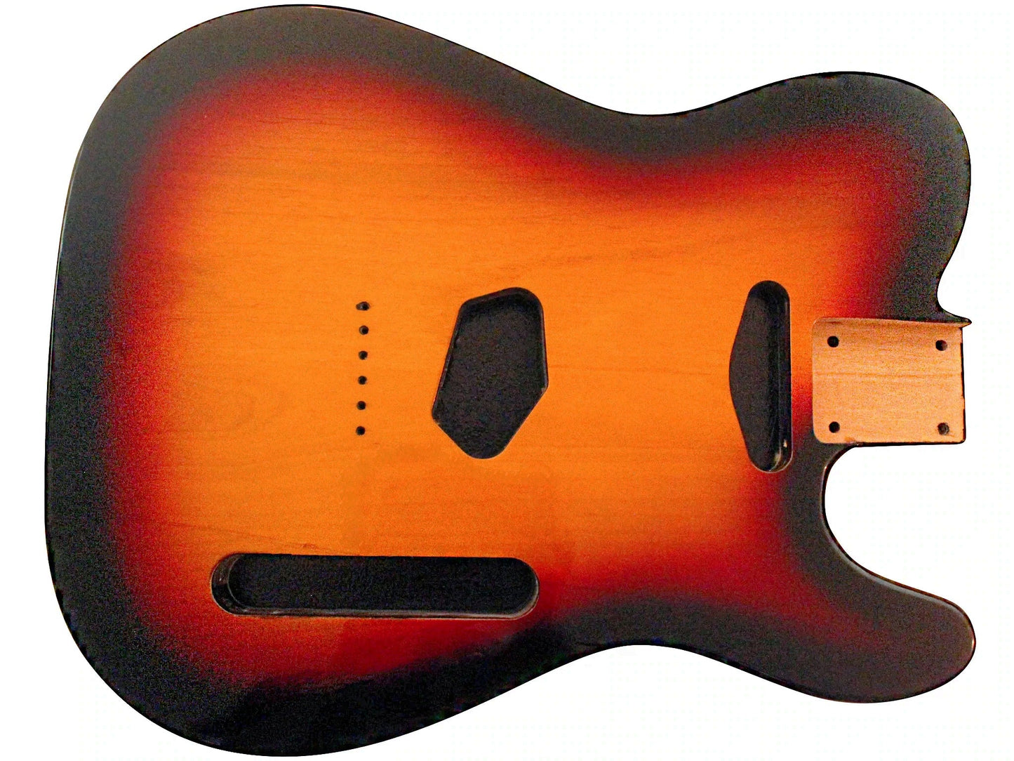 Sunburst alder gloss Telecaster body