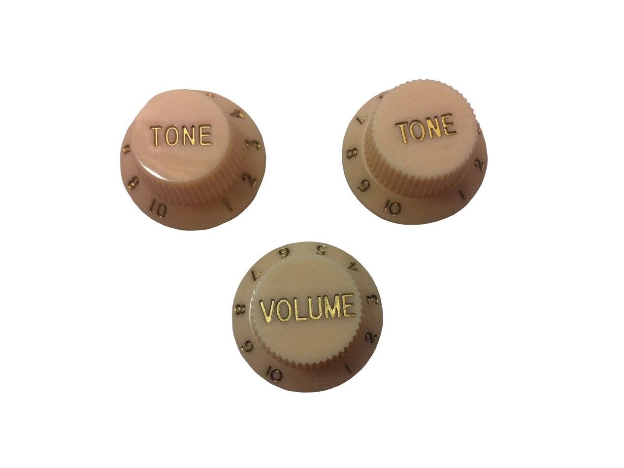 Stratocaster control knobs (metric size)