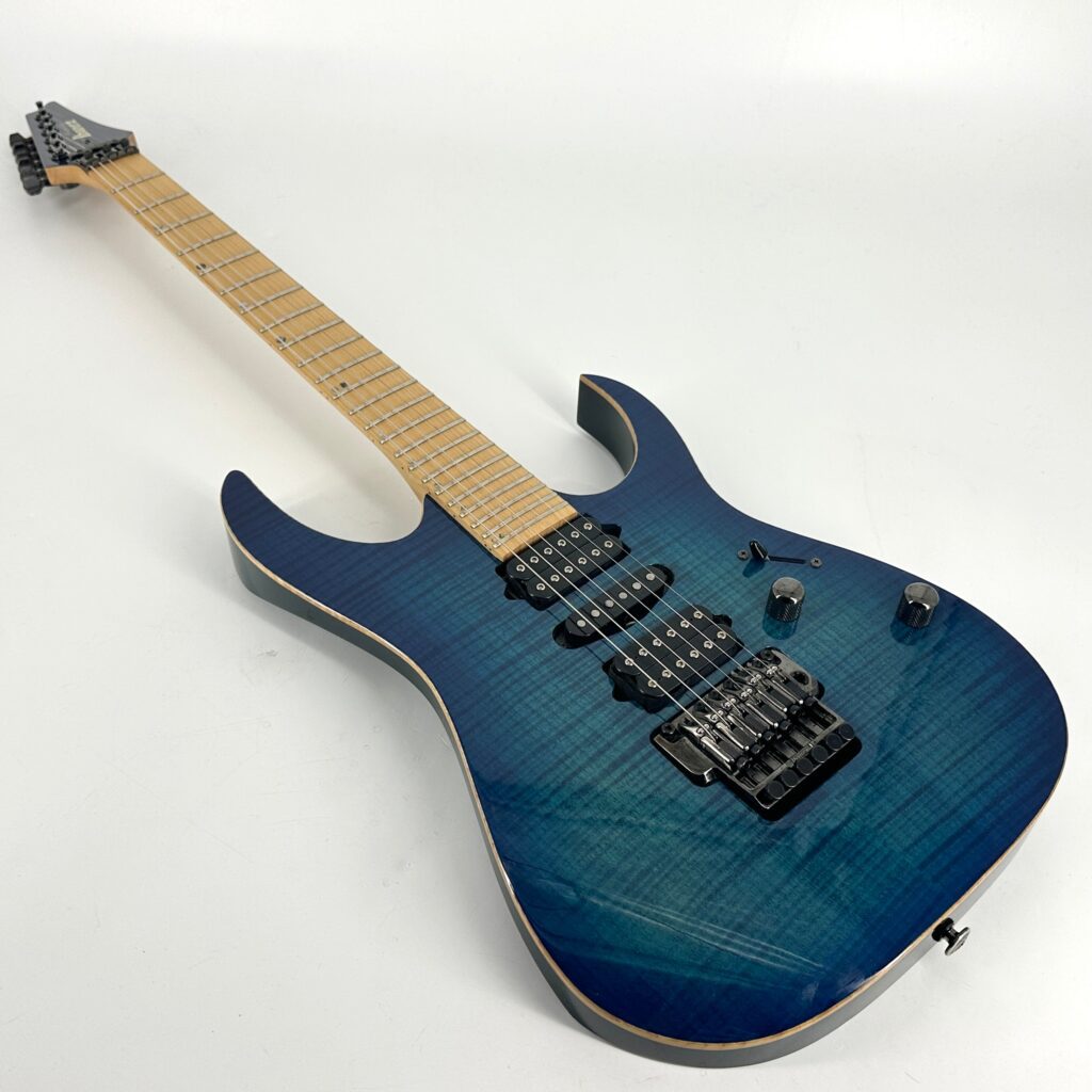 2003 Ibanez Prestige RG3270M-TB - Transparent Blue