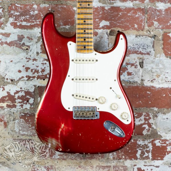 Fender Custom Shop '57 Strat Heavy Relic 2011 Candy Apple Red | tonebay